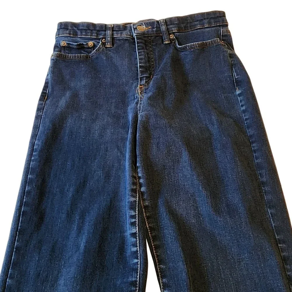 Lauren Ralph Lauren Size 10 Jeans Dark Wash - Picture 5 of 16